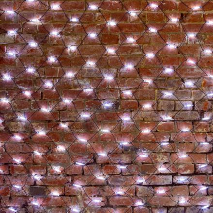 Гирлянда светодиодная Сеть 2x3м, черный КАУЧУК, 432 LED Белые 217-125