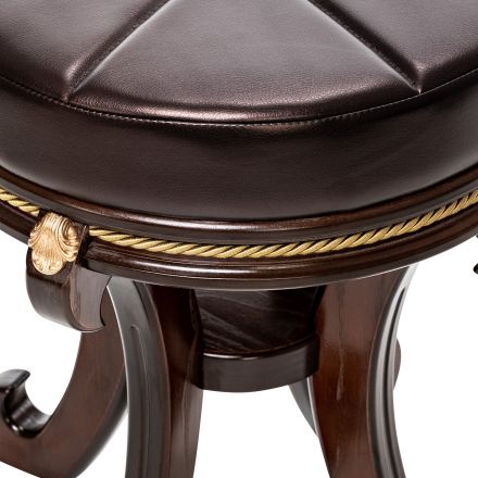 Банкетка Leset "Глория", Орех, Oregon perlamutr 120, Экокожа