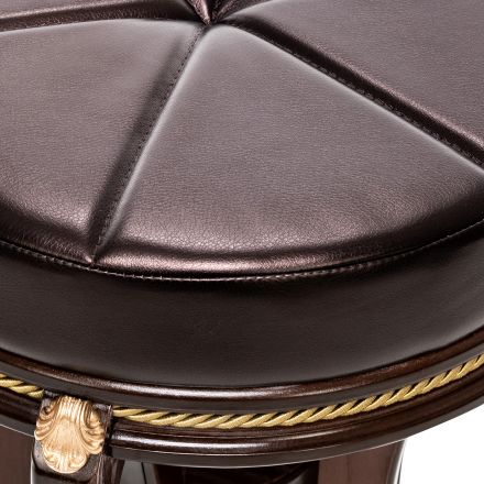 Банкетка Leset "Глория", Орех, Oregon perlamutr 120, Экокожа