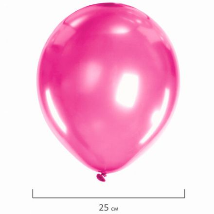 Шары воздушные ЗОЛОТАЯ СКАЗКА, 10" (25 см), КОМПЛЕКТ 10 штук, металлик, ассорти 5 цветов, пакет, 105010 Шары воздушные ЗОЛОТАЯ СКАЗКА, 10" (25 см), КОМПЛЕКТ 10 штук, металлик, ассорти 5 цветов, пакет, 105010