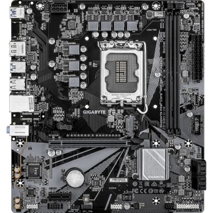 Материнская плата Gigabyte B760M H V2, s1700, B760, 2xDDR5, mATX Материнская плата Gigabyte B760M H V2, s1700, B760, 2xDDR5, mATX