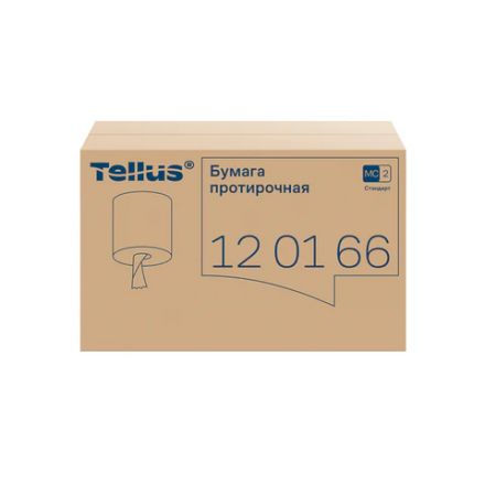 Бумага протирочная с центральной вытяжкой 275 м, TORK (M2) UNIVERSAL, 1-слойная, белая, КОМПЛЕКТ 6 рулонов, 120166
