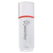 Флеш-диск 16 GB, SMARTBUY Crown, USB 2.0, белый, SB16GBCRW-W Флеш-диск 16 GB, SMARTBUY Crown, USB 2.0, белый, SB16GBCRW-W