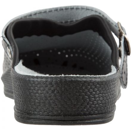 Сабо муж.нат.кожа цв.чёрный(р.42) (10-12-7)