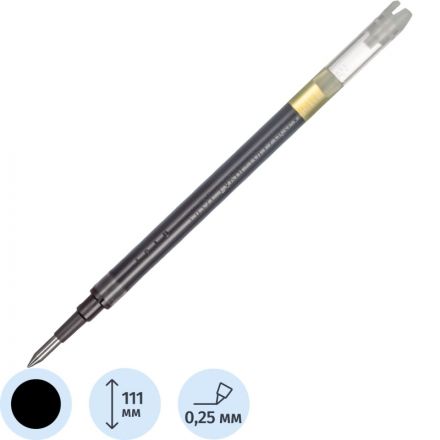 Стержень для роллера 111мм PILOT BXS-V5RT черный 0,25 Япония Стержень для роллера 111мм PILOT BXS-V5RT черный 0,25 Япония