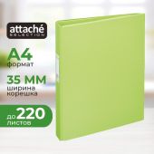 Папка на 2-х кольцах Bantex 35 мм салатовая до 250 листов