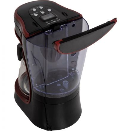 Кофеварка Supra CMS-0655 капельная, черный с красным Кофеварка Supra CMS-0655 капельная, черный с красным