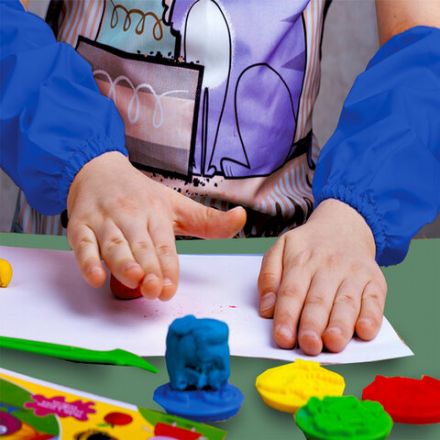 Набор для уроков труда ПИФАГОР: клеёнка ПВХ зеленая, 69х40 см, нарукавники синие, 227058 Набор для уроков труда ПИФАГОР: клеёнка ПВХ зеленая, 69х40 см, нарукавники синие, 227058