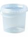 Ведро п/п 1л. с бесцветной крышкой цв. бесцветный