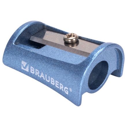 Точилка BRAUBERG "Arc", цинковая, корпус ассорти, 228455 Точилка BRAUBERG "Arc", цинковая, корпус ассорти, 228455