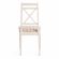 Стул Tetchair Picasso ( PC-SC ), дерево гевея/мдф, 45х53х97см, ivory white (слоновая кость 2-5), ткань: клетка мелкая (S505-18)