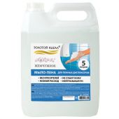 Мыло-пена для специальных диспенсеров 5 л ЗОЛОТОЙ ИДЕАЛ "Жемчужное", 605907 Мыло-пена для специальных диспенсеров 5 л ЗОЛОТОЙ ИДЕАЛ "Жемчужное", 605907