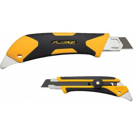 Нож универсальный 18мм OLFA (L5) , двухкомпонентный корпус, фиксатор Нож универсальный 18мм OLFA (L5) , двухкомпонентный корпус, фиксатор