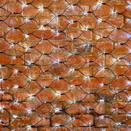 Гирлянда светодиодная Сеть 160 LED 1х1,5м, черный ПВХ, Белый 215-115 Гирлянда светодиодная Сеть 160 LED 1х1,5м, черный ПВХ, Белый 215-115