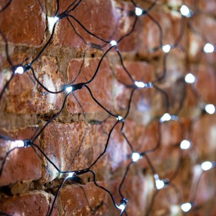 Гирлянда светодиодная Сеть 160 LED 1х1,5м, черный ПВХ, Белый 215-115 Гирлянда светодиодная Сеть 160 LED 1х1,5м, черный ПВХ, Белый 215-115