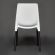 Стул Tetchair GENIUS (mod 75), металл/пластик, 46x56x84cм, белый/черные ножки