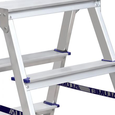 Стремянка Алюмет двухсторонняя алюминиевая 3 ст. AD7203