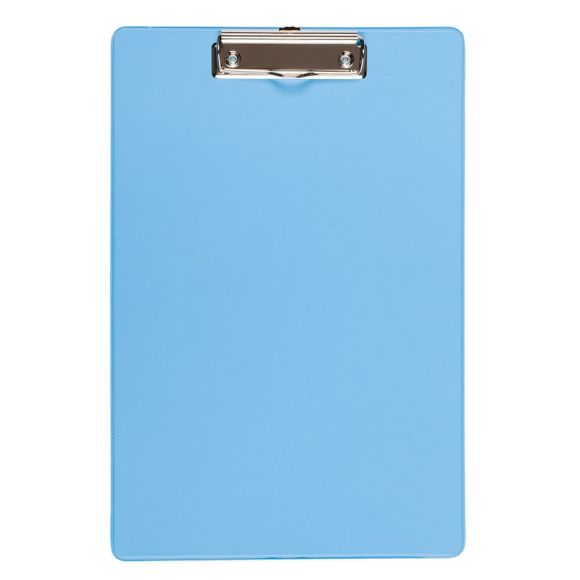 Папка-планшет Bantex A4 картонная голубая без крышки