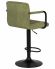 Стул барный DOBRIN KRUGER ARM BLACK, зеленый вельвет (LAR-E2041-7) Стул барный DOBRIN KRUGER ARM BLACK, зеленый вельвет (LAR-E2041-7)