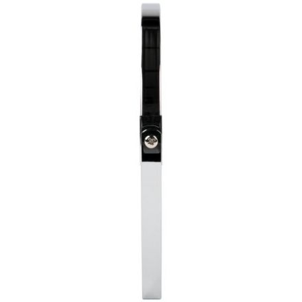 Зеркало настольное BRABIX (БРАБИКС), круглое, диаметр 17 см, двустороннее, с увеличением, рамка из нержавеющей стали, 607421