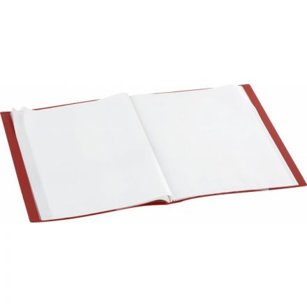 Папка файловая на 60 файлов Attache красная