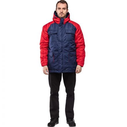 Куртка рабочая зимняя з41-КУ цв. синий/красный (р.44-46) 182-188 Куртка рабочая зимняя з41-КУ цв. синий/красный (р.44-46) 182-188