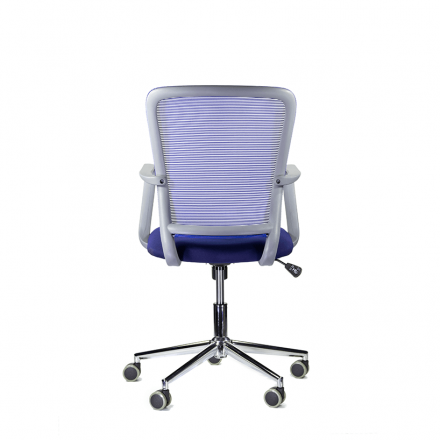 Кресло М-806 Хэнди/Handy greyPL хром Ср JD-06/D26-39 (синий) Кресло М-806 Хэнди/Handy greyPL хром Ср JD-06/D26-39 (синий)