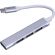 Разветвитель USB ProMega Jet HS001 USB3.0x1/USB 2.0x3/серебристый