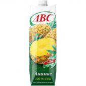 Сок АВС ананасовый восстановленный стерилиз. 1л