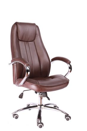 Кресло Everprof Long TM экокожа коричневый Кресло Everprof Long TM экокожа коричневый