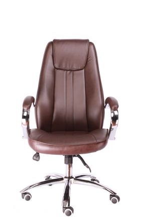 Кресло Everprof Long TM экокожа коричневый Кресло Everprof Long TM экокожа коричневый