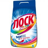 Порошок стиральный ЛОСК Колор для цветного белья 5,4кг