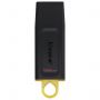 Флеш-диск 128 GB KINGSTON DataTraveler Exodia, разъем USB 3.2, черный/желтый, DTX/128GB