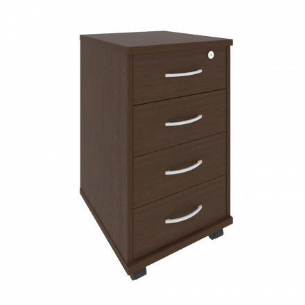 Riva Тумба подкатная с фолдингом А.ТМ-4F Венге 420*450*708