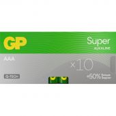 Батарейки GP Super AAA/LR03/24A алкалин., 10 шт/уп. GP24A-B10 Батарейки GP Super AAA/LR03/24A алкалин., 10 шт/уп. GP24A-B10
