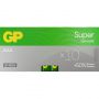 Батарейки GP Super AAA/LR03/24A алкалин., 10 шт/уп. GP24A-B10
