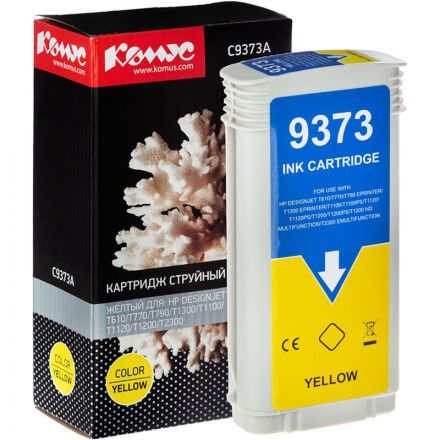 Картридж струйный Комус 72 C9373A жел. для DgnJ T610/770/1100/1120 Картридж струйный Комус 72 C9373A жел. для DgnJ T610/770/1100/1120