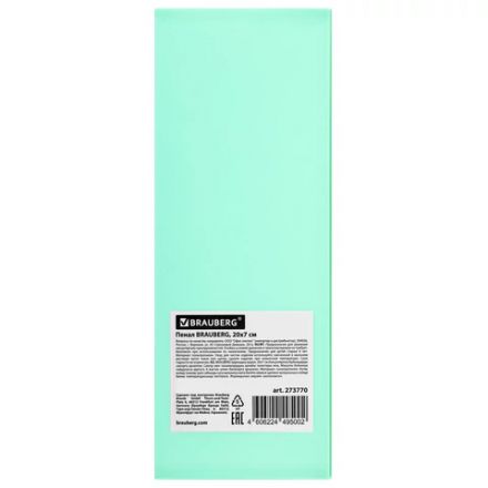 Пенал пластиковый BRAUBERG, 1 отделение, на кнопке, 20x7 см, ассорти, "Pastel", 273770 Пенал пластиковый BRAUBERG, 1 отделение, на кнопке, 20x7 см, ассорти, "Pastel", 273770