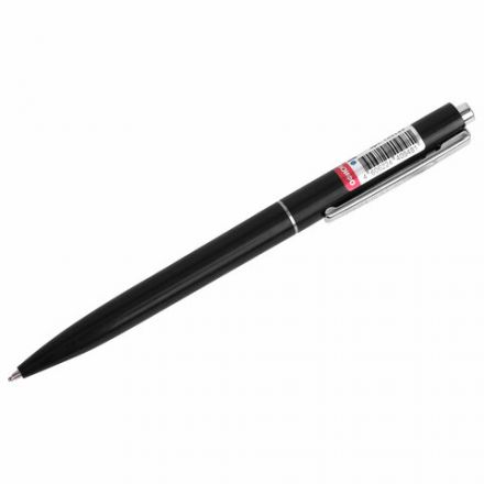 Ручка шариковая автоматическая ОФИСМАГ "M17", СИНЯЯ, корпус черный, стандартный узел 0,7 мм, линия письма 0,5 мм, 144159 Ручка шариковая автоматическая ОФИСМАГ "M17", СИНЯЯ, корпус черный, стандартный узел 0,7 мм, линия письма 0,5 мм, 144159