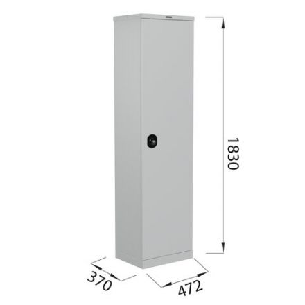 Шкаф металлический офисный BRABIX "MK 18/47/37-01", 1830х472х370 мм, 25 кг, 4 полки, разборный, 291138, S204BR181102 Шкаф металлический офисный BRABIX "MK 18/47/37-01", 1830х472х370 мм, 25 кг, 4 полки, разборный, 291138, S204BR181102