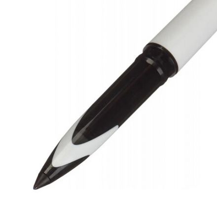 Ручка-роллер Uni-Ball "AIR Micro", СИНЯЯ, корпус белый, узел 0,5 мм, линия 0,24 мм, 15906, UBA-188-E WHITE Ручка-роллер Uni-Ball "AIR Micro", СИНЯЯ, корпус белый, узел 0,5 мм, линия 0,24 мм, 15906, UBA-188-E WHITE