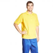 Рубашка Поло (190г.) кор.рукав желт.(XL)