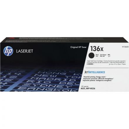 Картридж лазерный Картридж HP LaserJet 136X W1360X, пов.емк.,черн.,лазер. для LJ M211?/M236