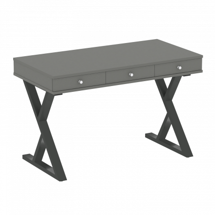 Home Office Стол письменный VR.SP-1-118.M Металлик/Антрацит металл 1180*600*750 Home Office Стол письменный VR.SP-1-118.M Металлик/Антрацит металл 1180*600*750