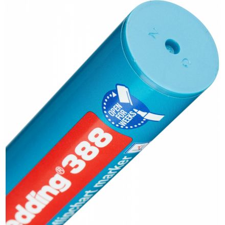 Маркер для бумаги для флипчартов Edding E-388/003 синий (толщина линии 4-12 мм)