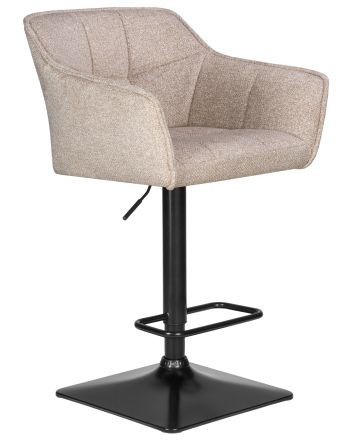 Набор 2 шт Стул барный DOBRIN RALF, бежевый твид (LEO26)