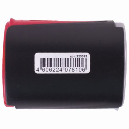 Точилка BRAUBERG "Delta", 2 угла заточки, двусторонняя, пластиковая с контейнером, 223592