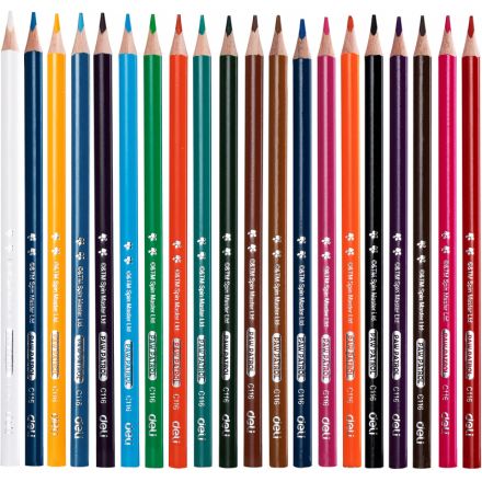 Карандаши цветные Deli Paw Patrol трехгран,заточен,24цв/наб,картон EC116-24 Карандаши цветные Deli Paw Patrol трехгран,заточен,24цв/наб,картон EC116-24