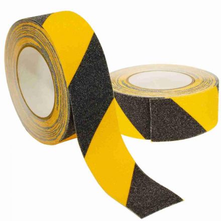 Клейкая лента противоскольз. AS60 Vintanet,сред.зерн.,чер-желт.,50мм х 10м Клейкая лента противоскольз. AS60 Vintanet,сред.зерн.,чер-желт.,50мм х 10м
