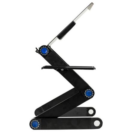 Подставка складной столик для ноутбука с охлаждением, регулируемый, 420х260 мм, BRAUBERG, 513619 Подставка складной столик для ноутбука с охлаждением, регулируемый, 420х260 мм, BRAUBERG, 513619